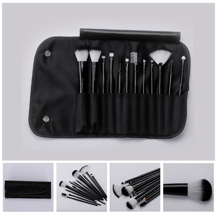 [COD] 12pcs Nankousi Brush Make Up Kuas Makeup + Set Tabung Lengkap Bulu Lembut Kuat &amp; Gagang Kokoh