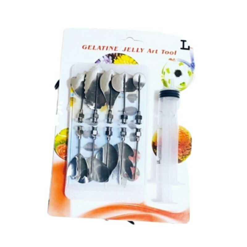 Gelatine jelly art tool L puding art decor 3D import puding hias