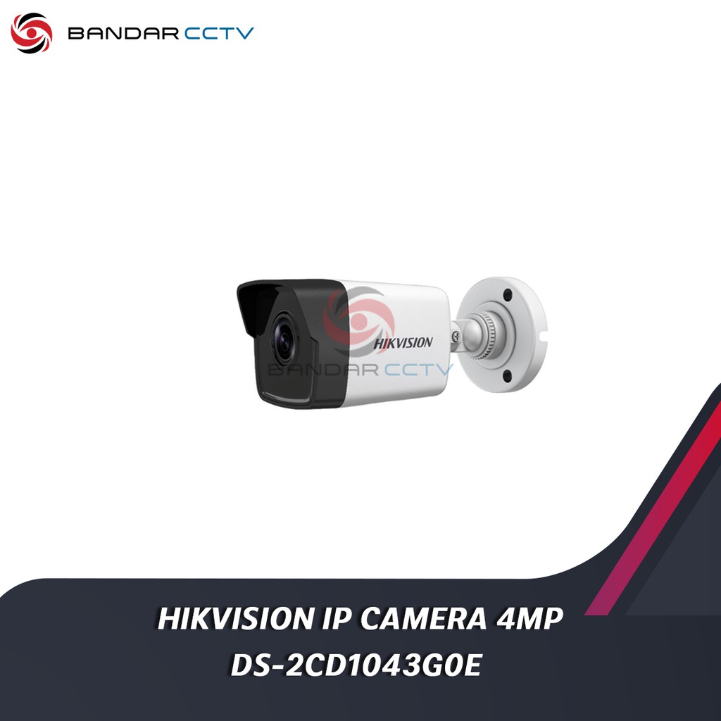 HIKVISION IP CAMERA 4MP DS-2CD1043G0E