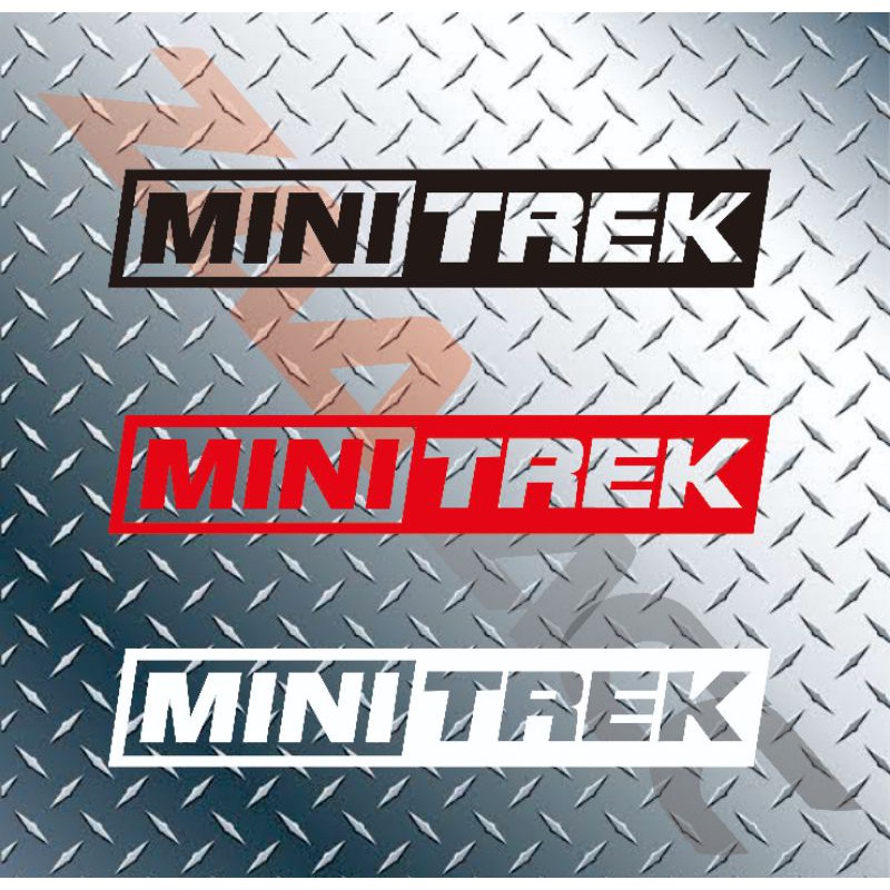 Sticker sepeda Minion MINITREK Cutting sticker