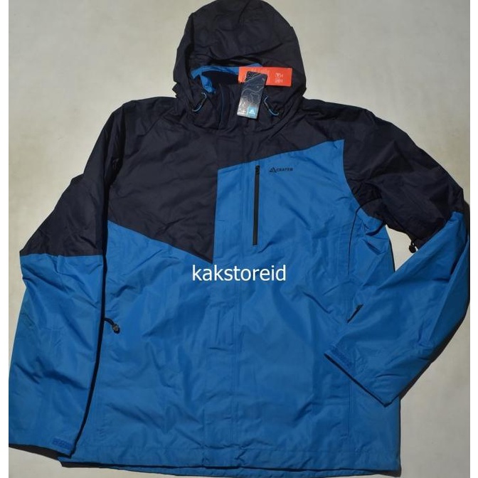 Jaket Pria Crater Biru Jcp 10 Original & Real Picture Ipsfm30Gcr