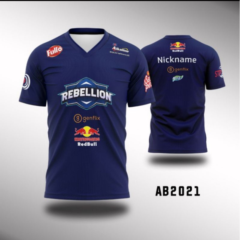 Kaos Jersey Gaming REBELLION