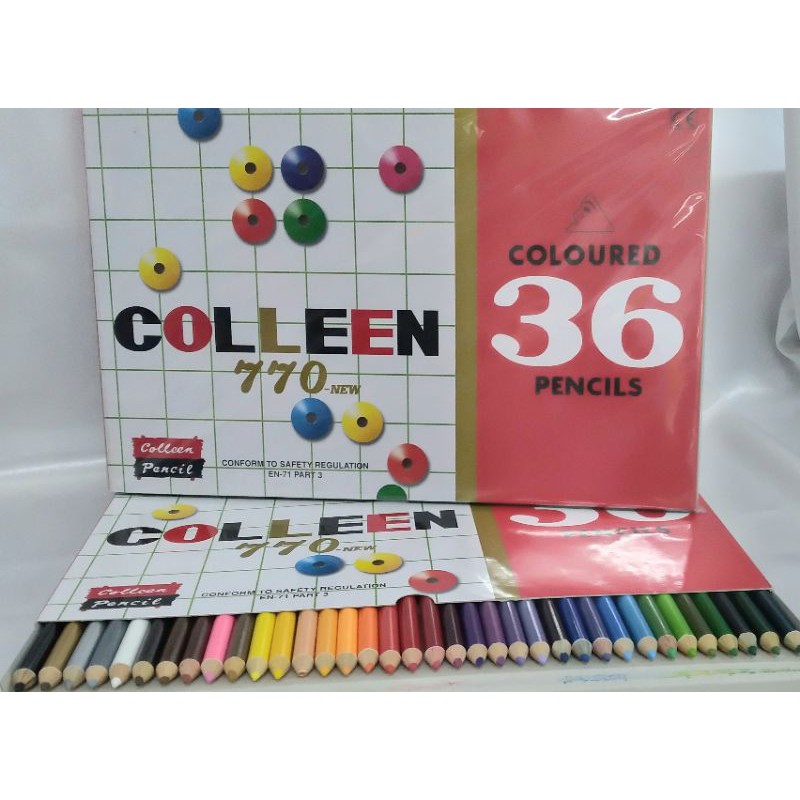 

PENSIL WARNA 770 COLLEEN 36 COLOUR