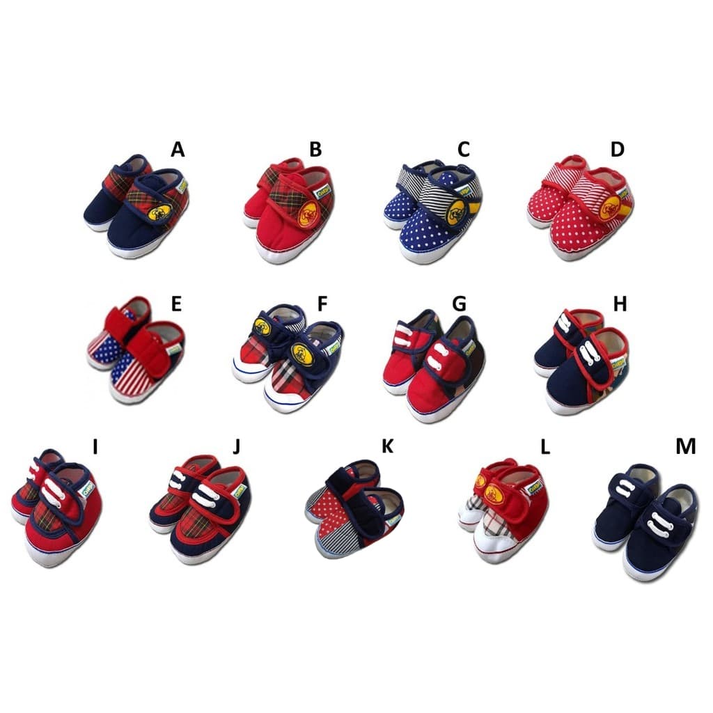 Sepatu Bayi Prewalker Baby Laki Laki Perempuan Merek Chedi