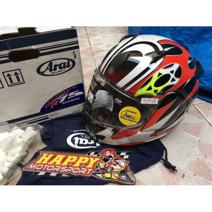 SALE BRAND NEW HELM FULLFACE NAKASUGA ARAI QUANTUM ORIGINAL JAPAN M