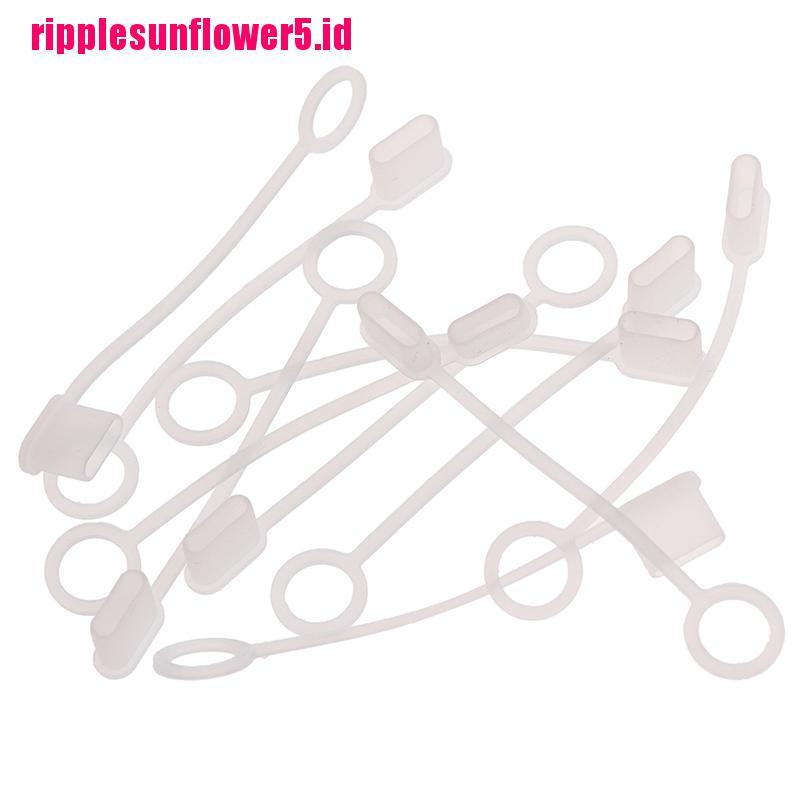 10pcs Cover Pelindung Port Charger USB Tipe c Anti Debu