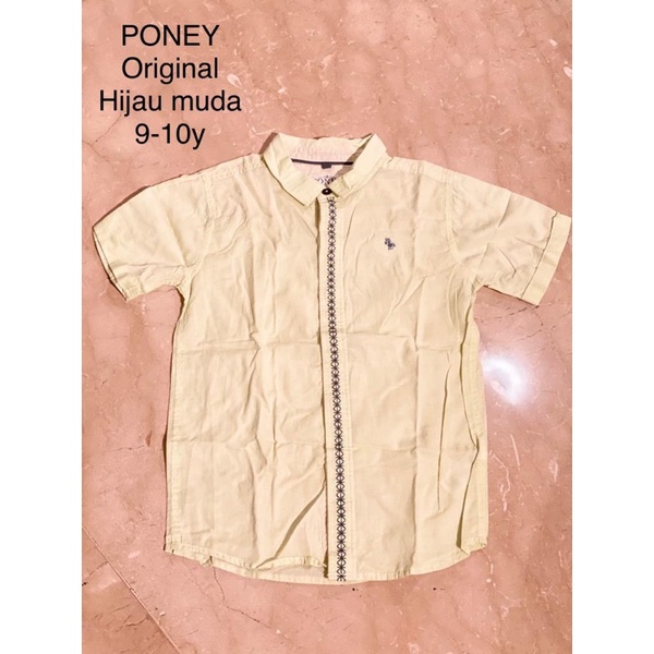 Poney Original Hijau Muda Kids