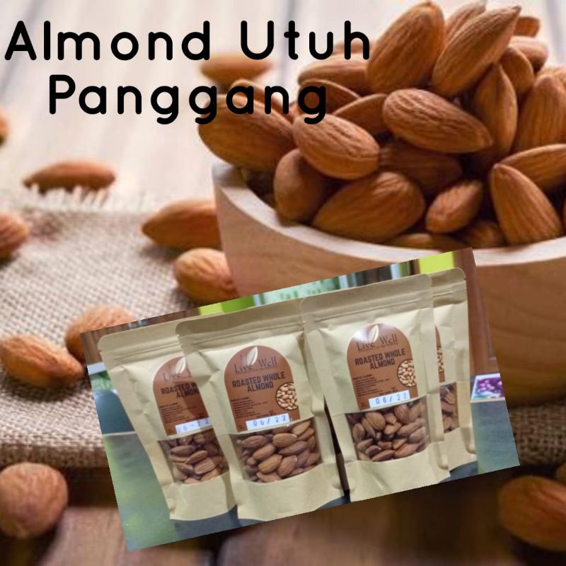 

Almond Panggang Utuh