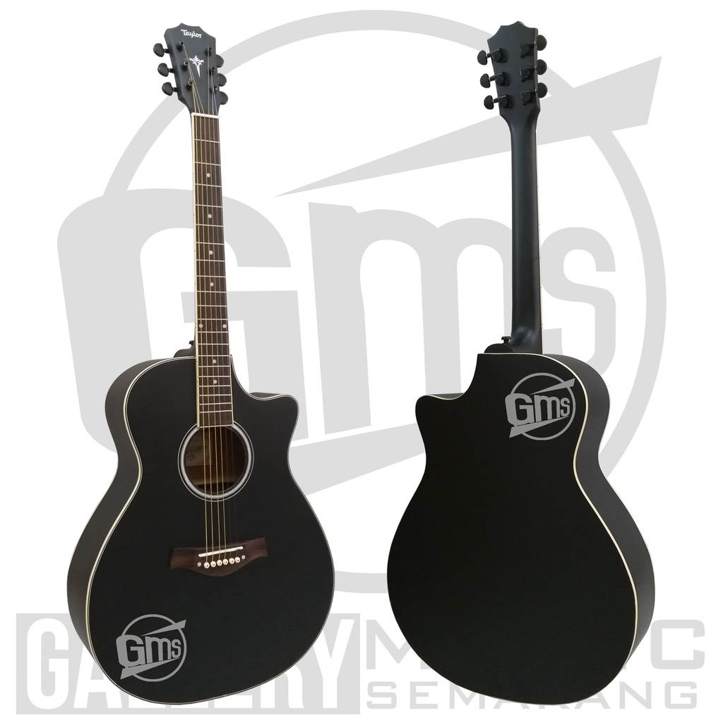 Gitar Akustik Taylor Custom Paket Super Komplit