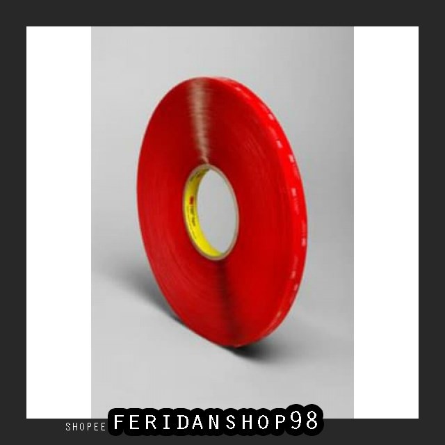 

FS1335 3M VHB TAPE ATK 4910 CLEAR - DOUBLE TAPE BENING TRANSPARAN 12 MM X 33 M BY FERIDANSHOP98