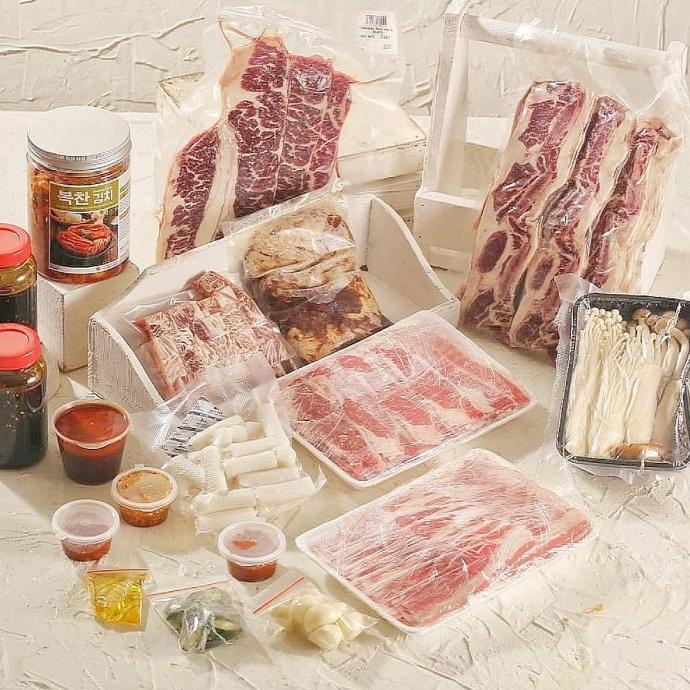 

[NEW] HALAL ORIGINAL KOREAN BBQ SET - PAKET ITAEWON BEEF KOREA ASLI DFGH5136