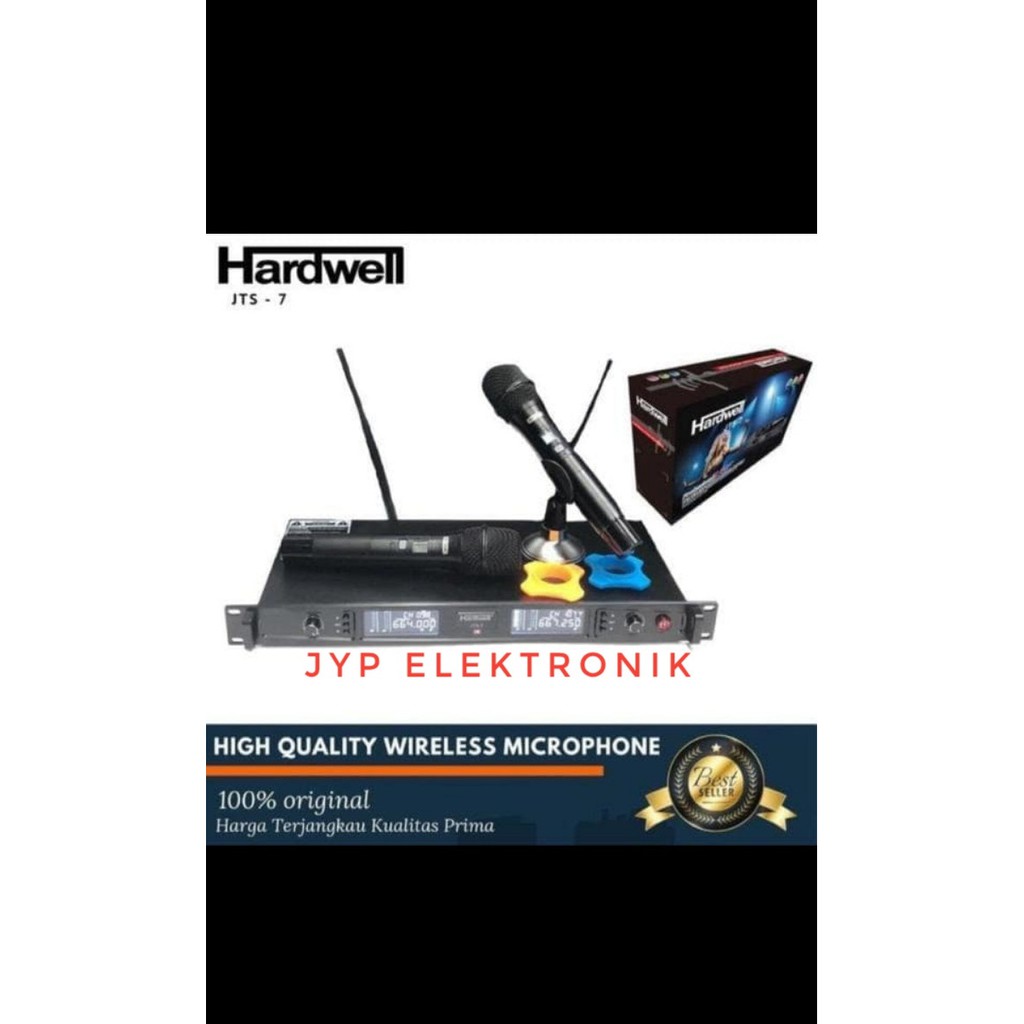 microphone wireles HARDWELL JTS 7 / JTS7 / JTS-7 2handhel Original