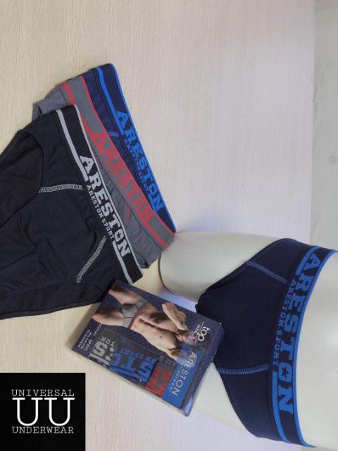 Pakaian Celana Dalam Pria Dewasa Areston Sempak Laki Laki Premium Bahan Katun Spandek By Universal Underwear