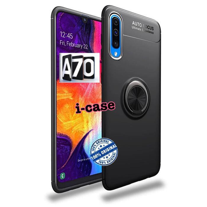 Promo  Samsung A70 A 70 Soft Case Autofocus With i-ring Original Murmer 