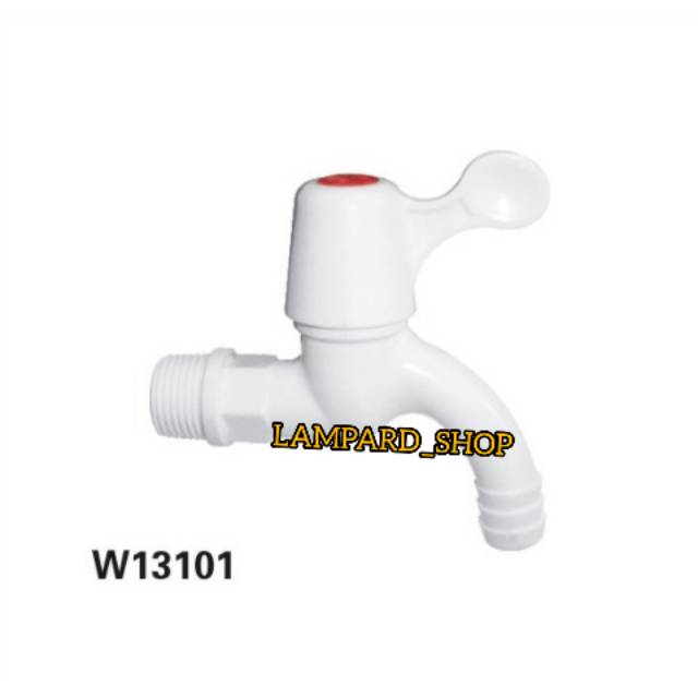 Keran air kran tembok kran Lesso plastik TERLARIS atau kran Taman Lesso