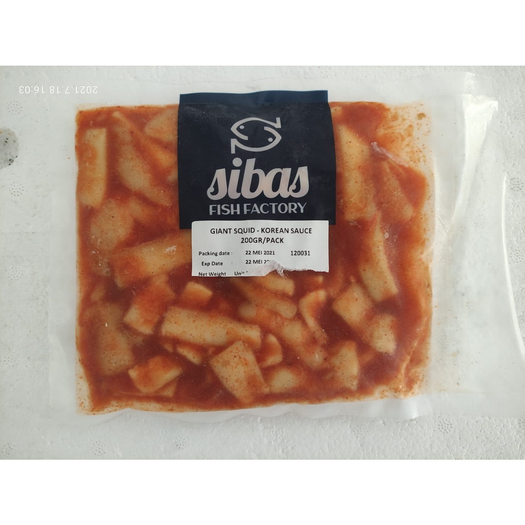 

Giant Squid Korean Sauce 300gr