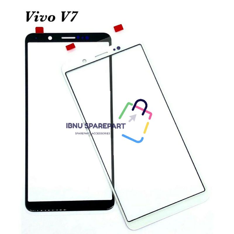 GLASS - KACA LCD TOUCHSCREEN TS ONLY VIVO V7