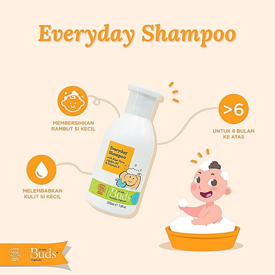 Buds - Everyday Shampoo 225ml