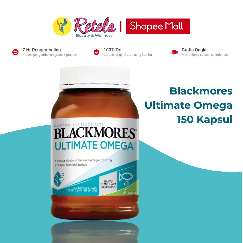 Jual Blackmores Ultimate Omega 150 Kapsul / Suplemen Kesehatan Jantung