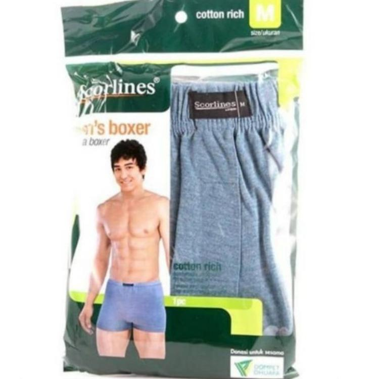 Oke Price.. BEST SELLER - BOXER PRIA SCORELINES ORIGINAL | CELANA PENDEK | CELANA BOXER |