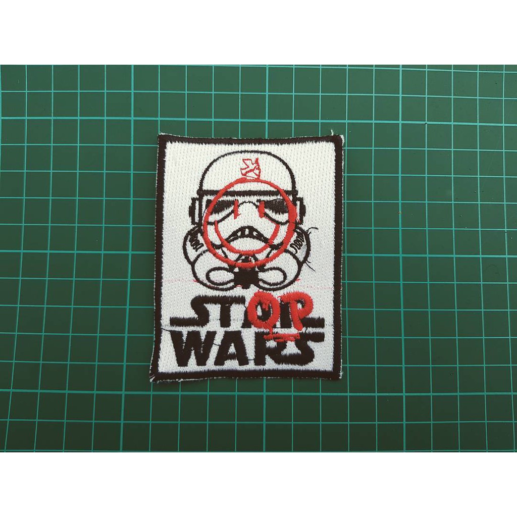 Patch Stopwars Bordir Shopee Indonesia Patch Stopwars Bordir Shopee Indonesia