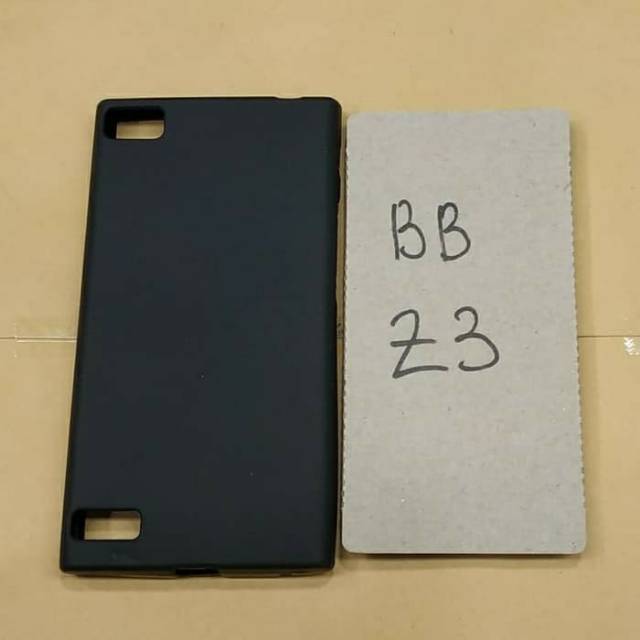 blackberry bb z3 Silikon soft case karet hitam harga murah meriah