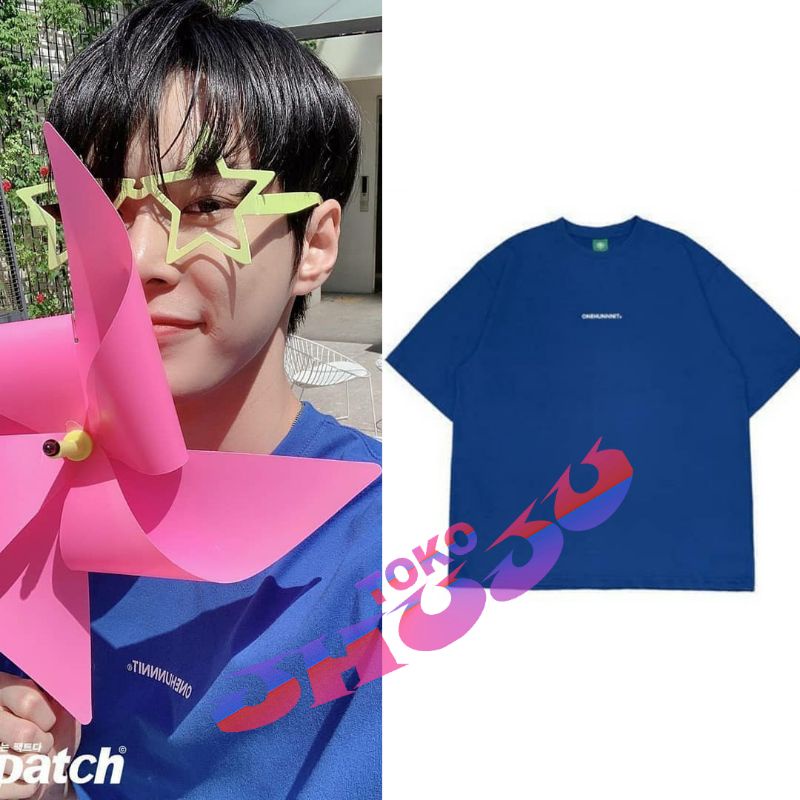 Baju T shit NCT Doyoung Onehunnit Logo kecil tengah