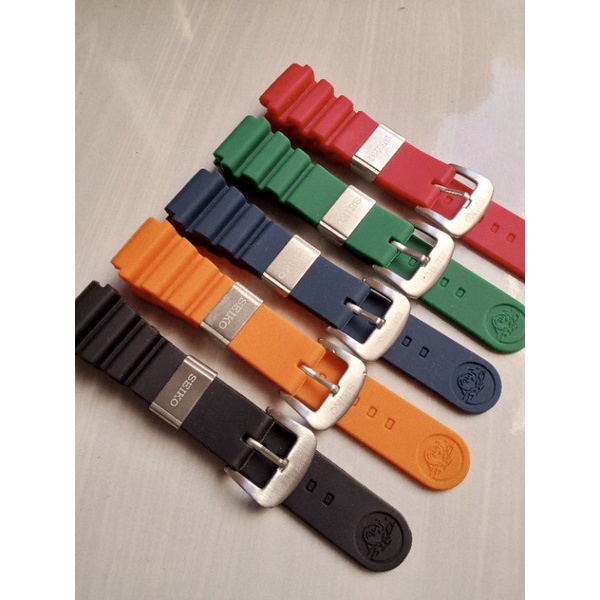 Tali Jam tangan Seiko Diver Rubber Strap Jam Seiko Diver