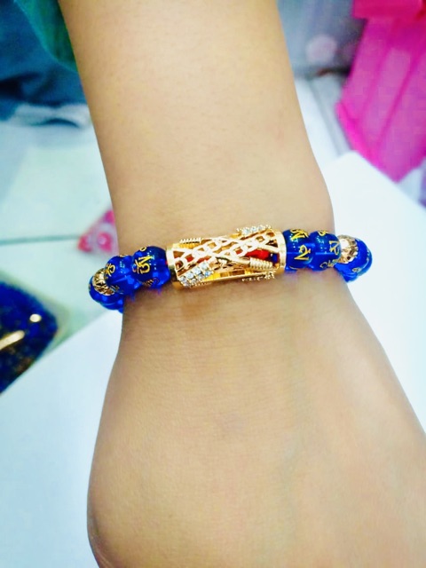 Gelang tangan wanita gelang mantra gelang hongkong yaxiya lapis emas xuping