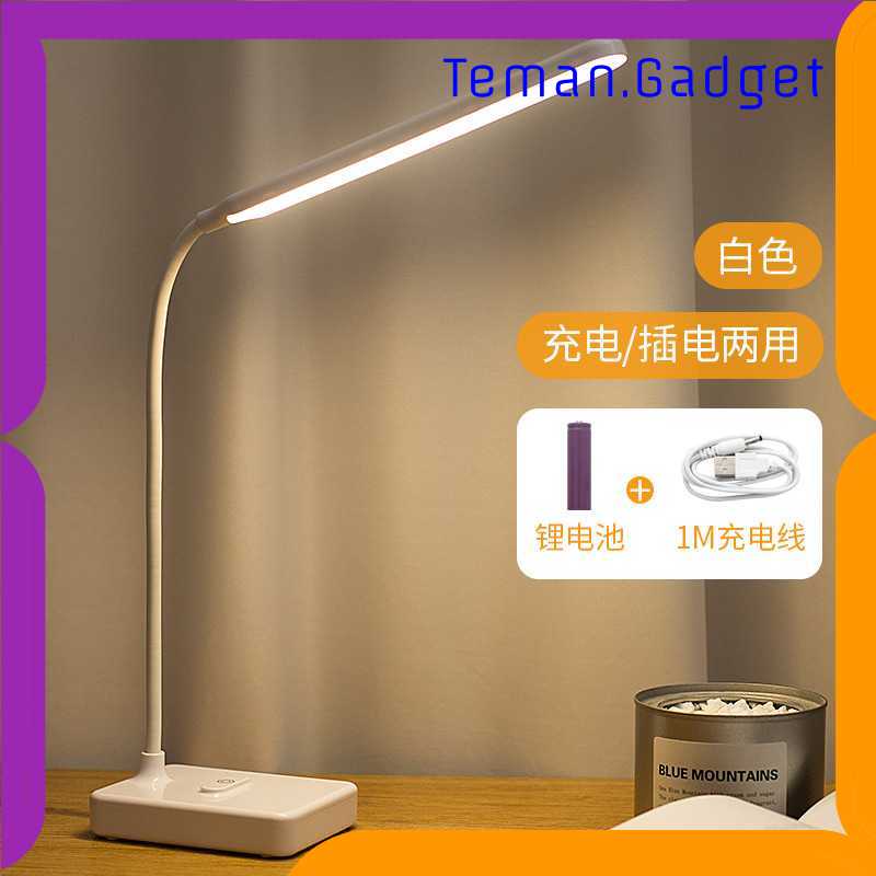 TG-DG DIGAD Lampu Meja Belajar Desk Lamp 30 LED Rechargeable Battery T1901