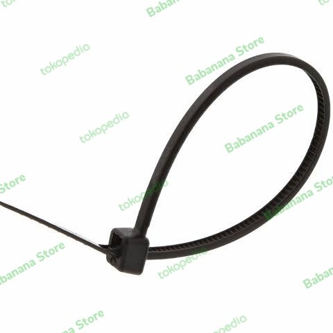 100pcs cable ties 30cm pengikat kabel perapih organizer serba guna