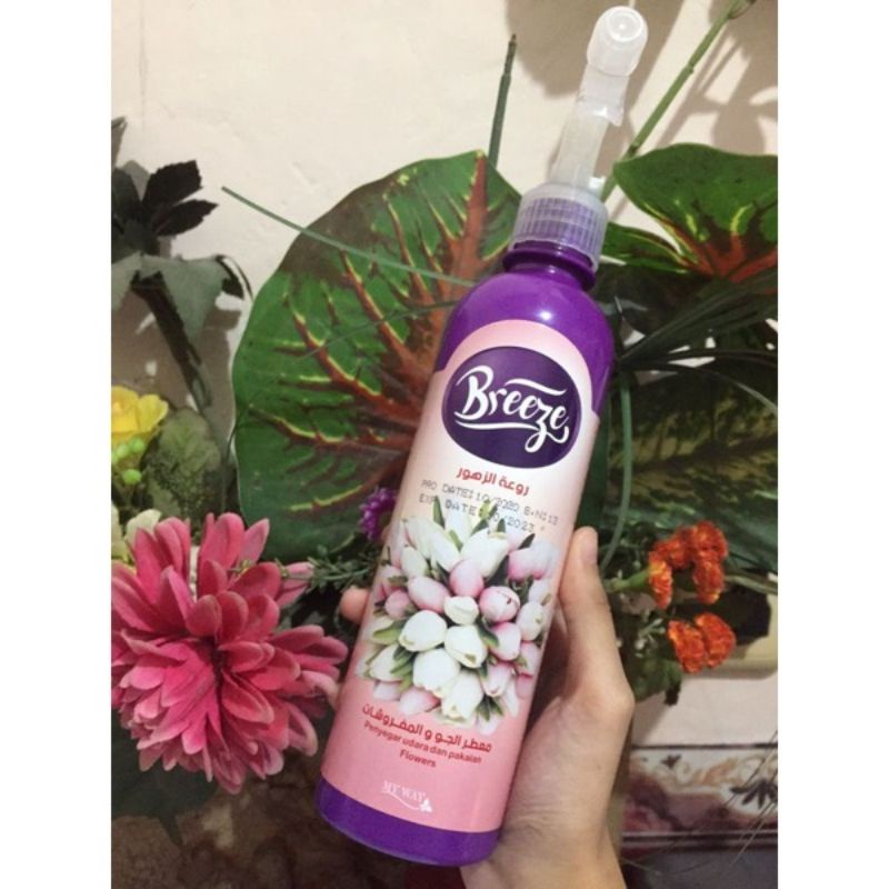 breeze my way pengharum ruangan dan pakaian wangi bunga putih