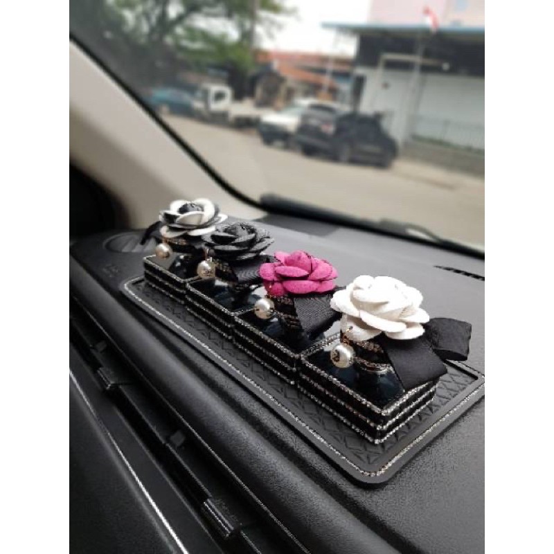 Parfum Pewangi Pengharum Mobil Pajangan DAD Motif Bunga Flower