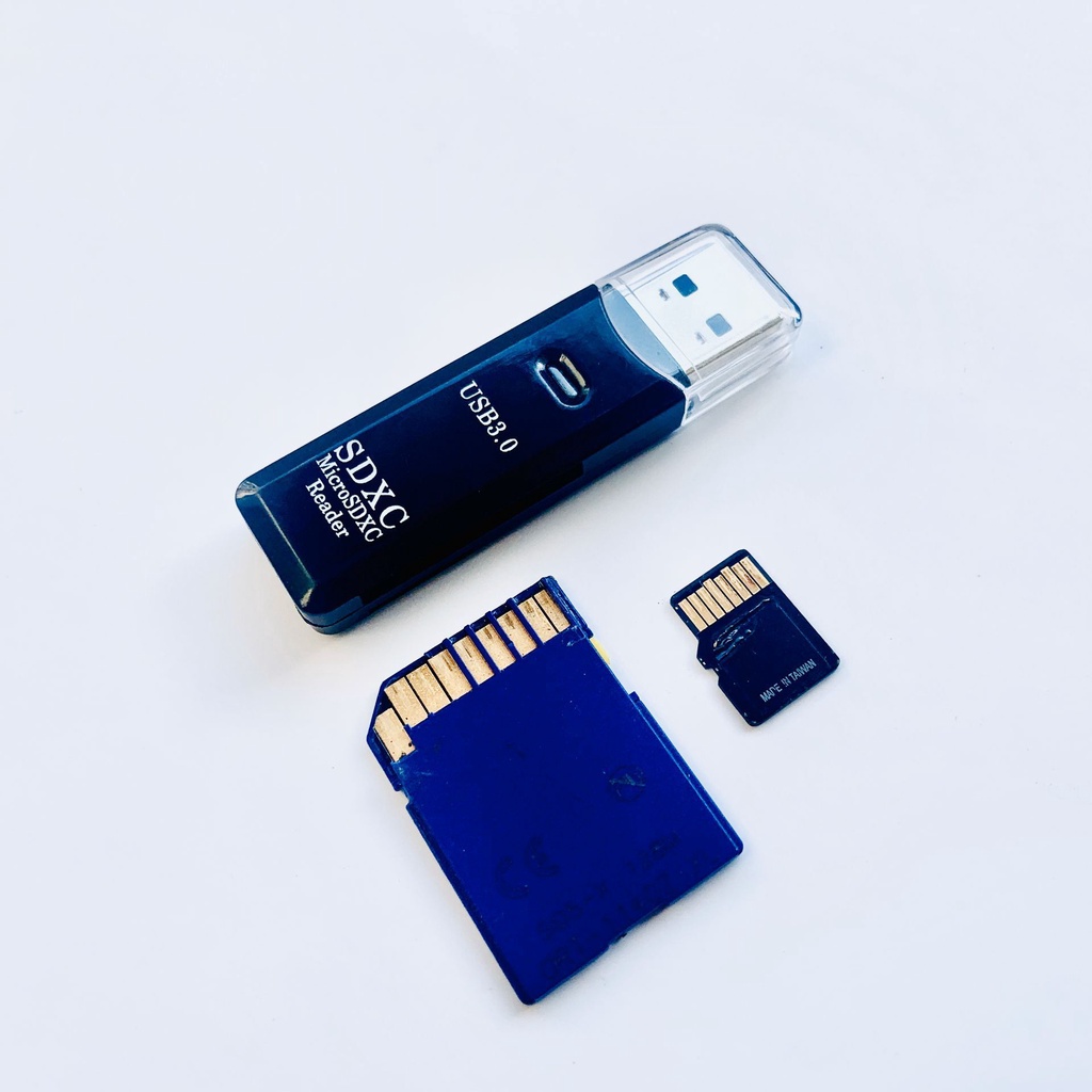 Mini USB3.0 SD and TF card reader / Portable Support Memory Card Reader