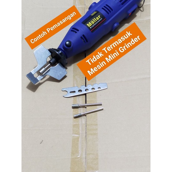 Mata Bor Kepala Mini Grinder Pengasah Gergaji Rantai Chainsaw