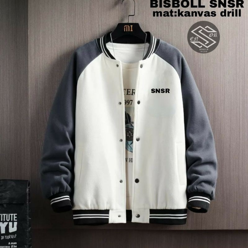 Jaket bomber pria / jaket bomber pria mat kanvas dril sensor terbaru original