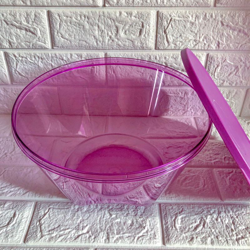 Tupperware 3s bowl set 5,5L - Mangkuk saji aca - Crystal Serving Bowl - Penyajian - Penyimpanan Maka