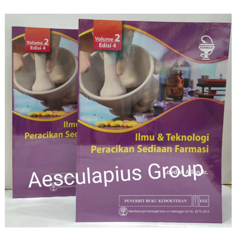 Ilmu dan Teknologi Peracikan Sediaan Farmasi Vol.2/EGC