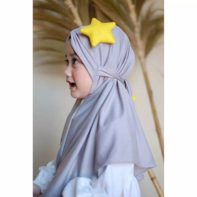 Jilbab anak pita bintang/jilbab bintang