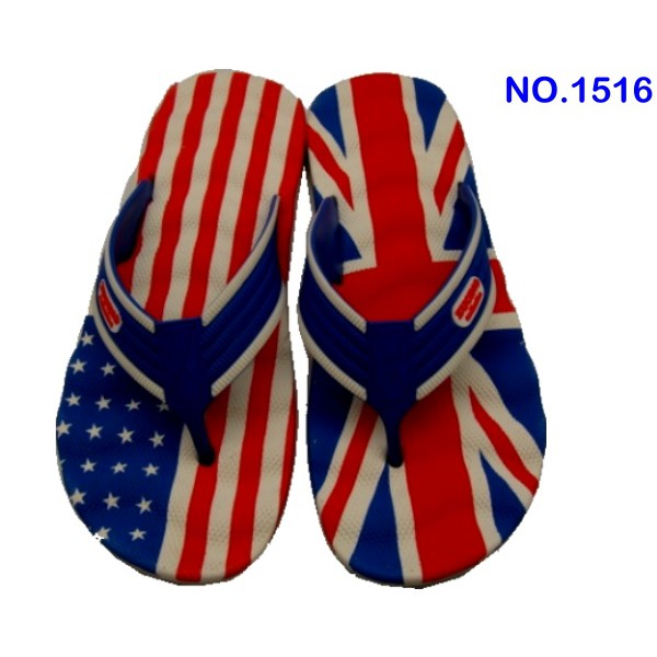 Jhf Sandal  Jepit  Pria Motif Bendera Inggris  1516jhf 