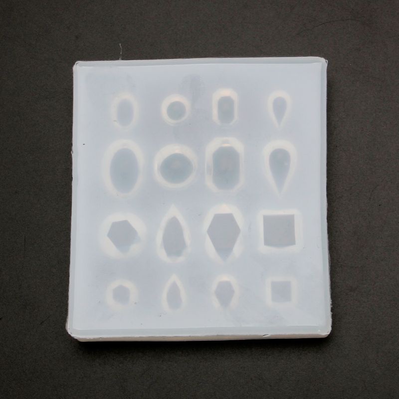 SIY  Cabochon Gem Silicone Mold Oval Square Round Shapes Resin Epoxy Jewelry  Making