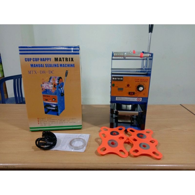 Cup sealer matrix MTX-D8 pres gelas