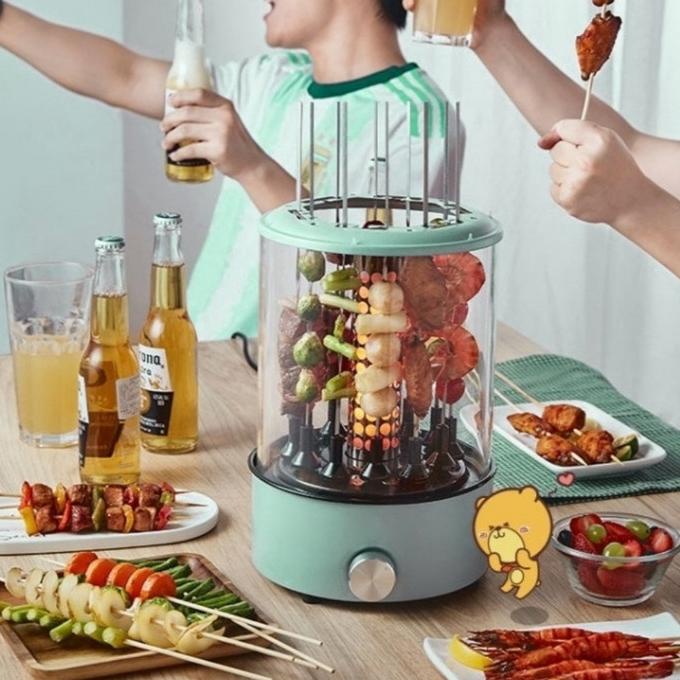 360 Rotating BBQ Grill Mesin Panggang Sate Kebab / BBQ Elektrik