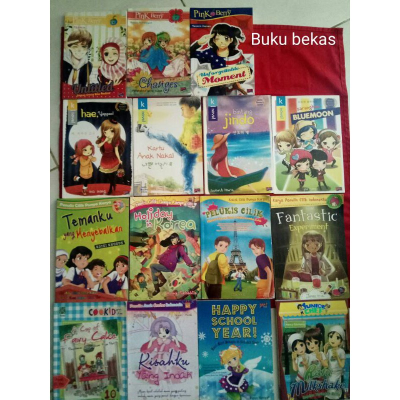 KKPK / Pinkberry / PCPK Novel / Buku bekas / preloved