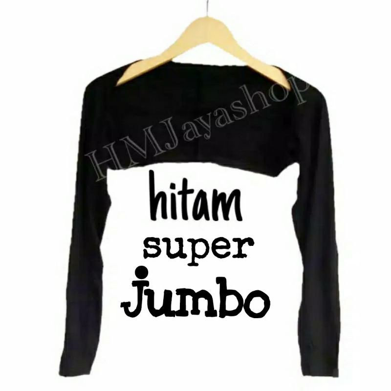 Manset Tangan Sambung Bolero Jumbo Manset Sambung Bolero Super Jumbo +-Hitam