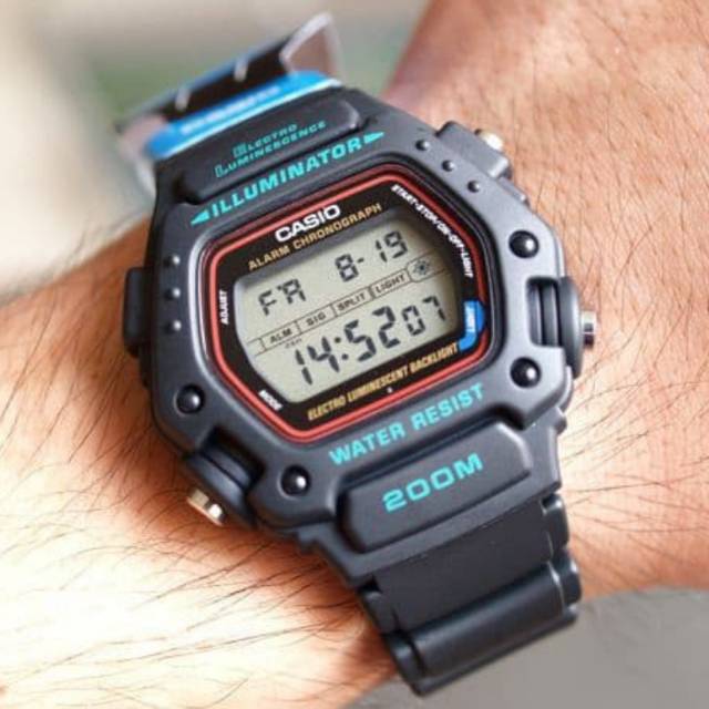 Jam Tangan Pria Casio DW-290-1VS Original
