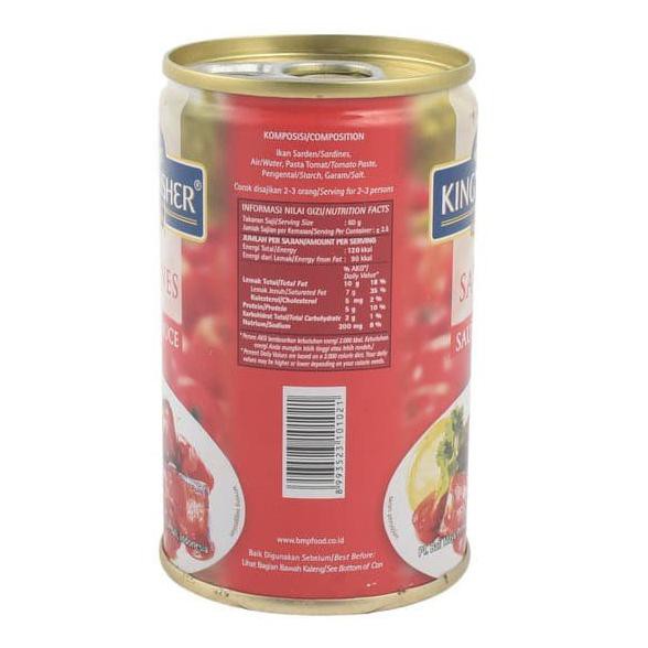 

King's Fisher Sarden saus tomat 425g Makanan Kaleng kings fisher