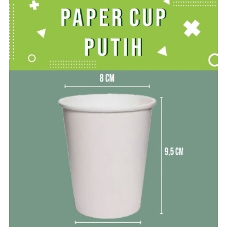 CUP MINUMAN PANAS PAPERCUP 8OZ