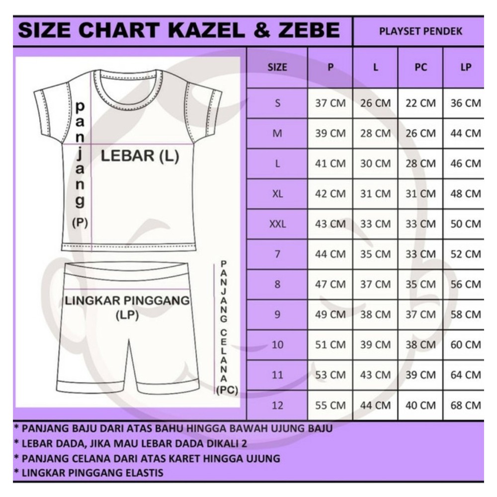 Kazel Setelan Pendek Castle edition Girl 3pcs Baju Bayi Perempuan