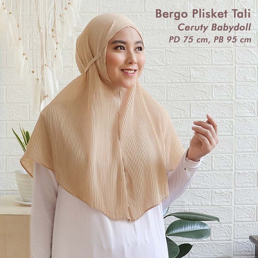 Bergo Tali Full Plsiket Ceruty Babydoll